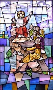 Jesus teaches 